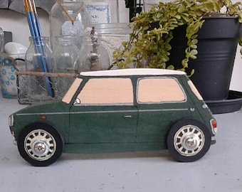 Child room wooden classic car model