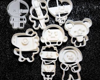 BT21 BTS Kpop Inspired Cookie Cutters Tata Mang Shooky Cooky RJ Chimmy Koya Bangtan