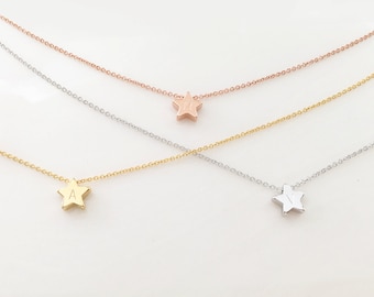 Star Necklace Personalized Kids Personalized Teen Personalized Childrens Celestial - FSN