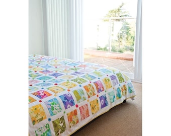 Blooming Marvellous Bed Quilt Pattern Download 803128