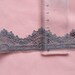 wholesale lot 7YARDS dark grey frill Lace Trim diy wedding dress doll 3cm