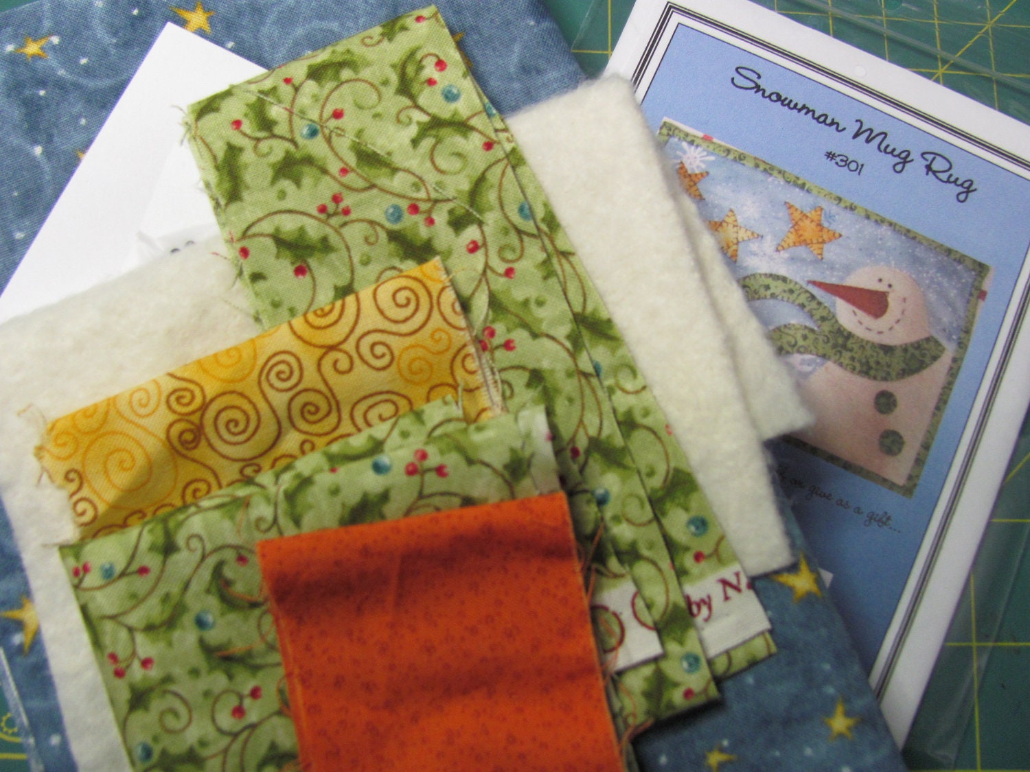 snowman mug mat kit with pattern from quiltdoodledesigns rubber duck christmas ornament