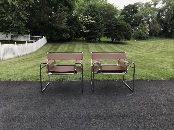 knoll wassily chair designed by marcel breuer stamped