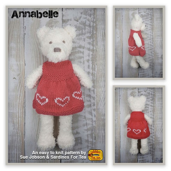 annabelle teddy bear