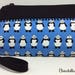 Panda Wristlet on Sky Blue