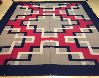 8' x 10' Beautiful Hand Made SouthWest Design Rug