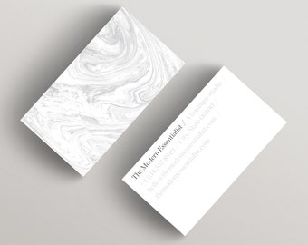 Modern Light | Minimalist Business Card Template | Business Card Template