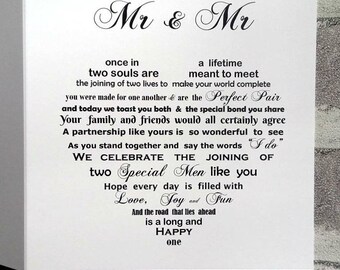 Gay wedding cards | Etsy