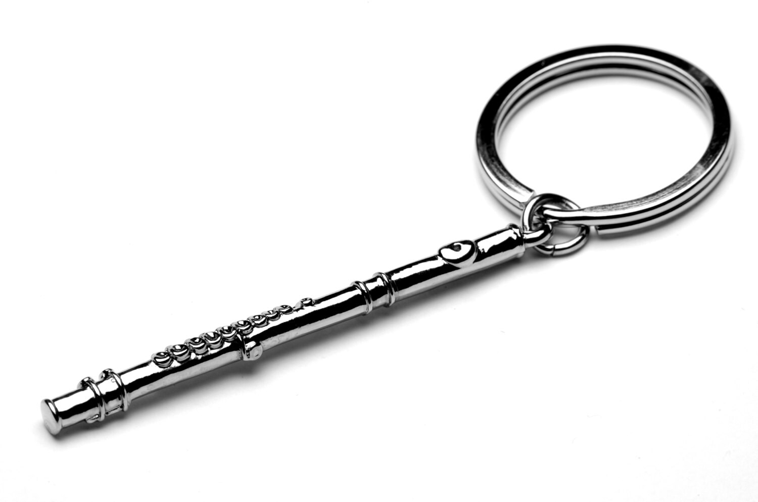 Flute Keychain/Keyring Great Gift Idea Perfect for