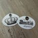 Duo of labels "friendship and Crown" metal