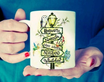 Book traveler Destinations Mug