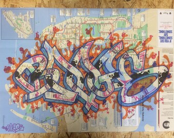 Interlocking - Customised New York subway map