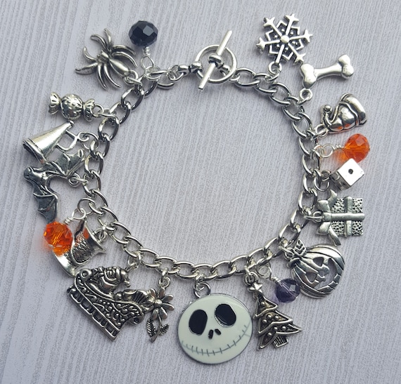 Nightmare Before Christmas Charm Bracelet