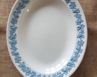 LARGE Oval Shaped "Wedgwood" of Etruria & Barlaston Serving Plate- RARE- Made in England!