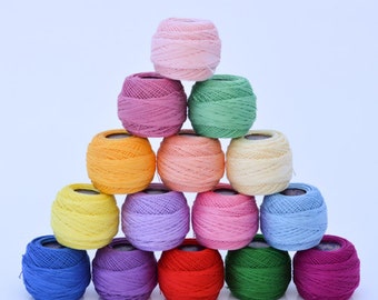 Tatting Thread Size 80, 6 ply DMC Cotton 5 gram 106 yard ball, Special Dentelles