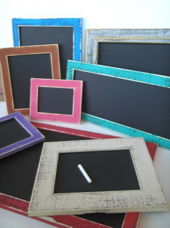 Chalkboard Picture frame package 16x20 or 16x16 Chalkboard