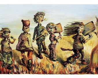 Stubborn Beauty- Original Oil Painting