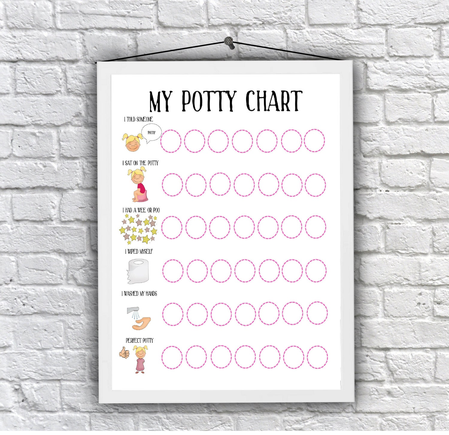 It's just a picture of Ambitious Potty Training Chart Printable Girl It's just an image of Ambitious Potty Training Chart Printable Girl