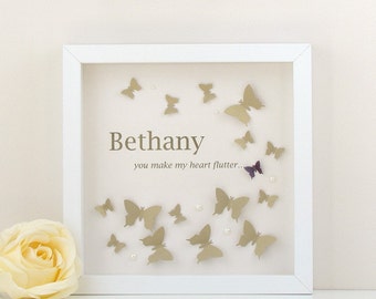 Personalised Flutter Butterfly