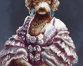 Your Little friend Portrat! PET CUSTOMIZED PAINT