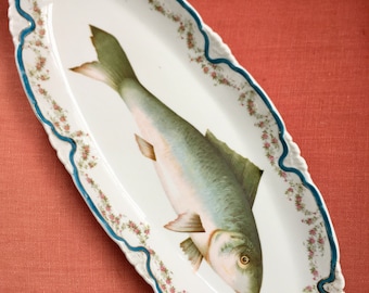 Vintage Fish Platter Early 1900s