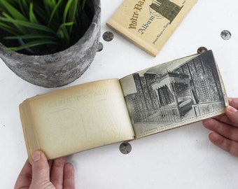 PARIS Postcards Vintage, French Postcards Set, Postcards Book Vintage, Scrapbook Cards Vintage, French Post Cards Vintage, Chambord