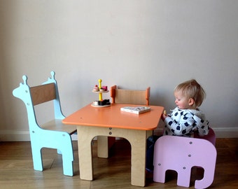 kids desks tables chairs etsy no