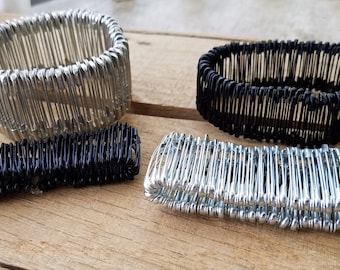 Safety Pin Bracelets