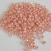 Seed Beads, opaque peach 6/0 Ceylon Pastel Peach Czech Glass Seed Beads, 1 oz, 30 grams