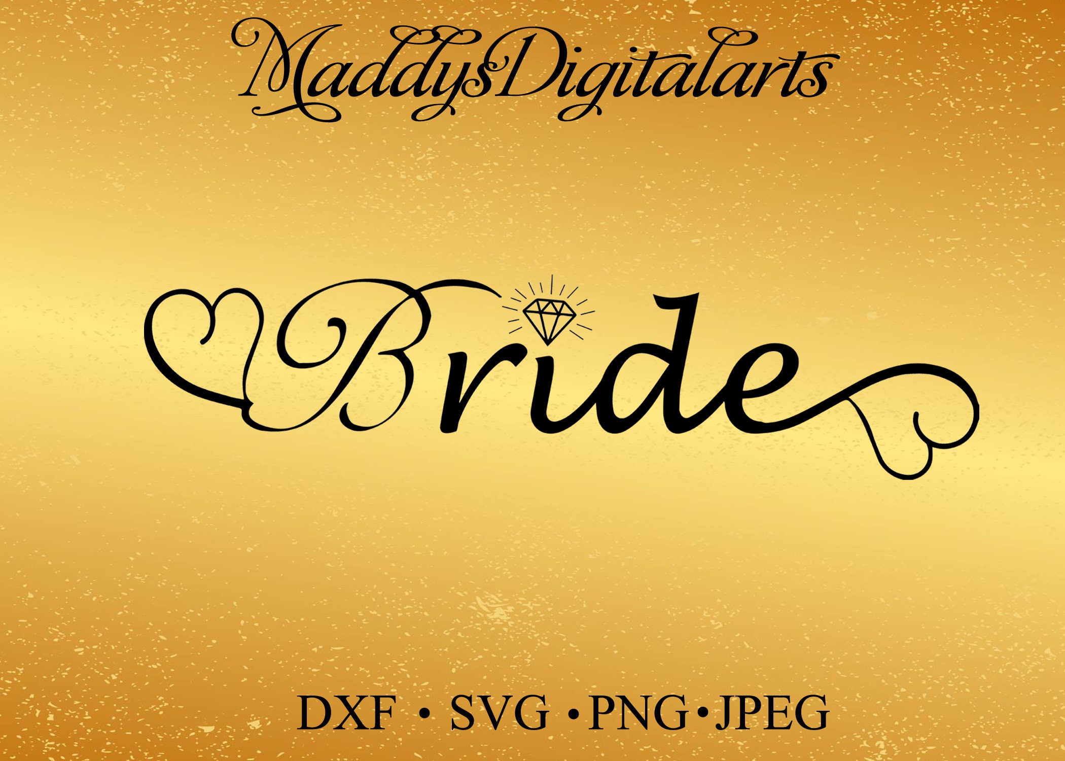 Download Bride SVG Wedding Svg File Bride Word Overlay Bride Iron on