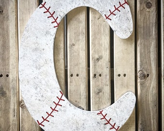 Baseball Decor Nursery Wall Letters-Baseball Letters-Baseball-Wood Nursery Wall Letters-Baseball Room-Wall Letters-Nursery Decor for Boys