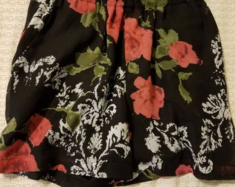 SALE Vintage Floral Shorts - Size XS/Small