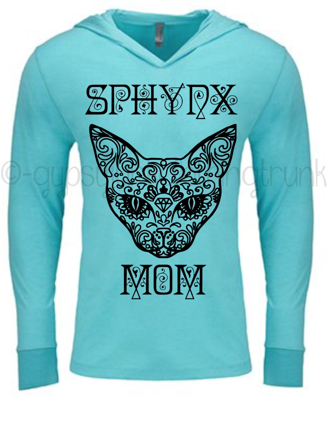 Sphynx Mom Cat Hoodie Cat Hoodie Cat Print Hoodie Cat