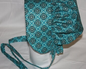 Pioneer Bonnet Turquoise Blue