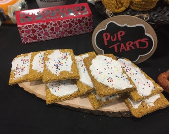 SALE! PupTarts - Healthy and Organic Dog Treats - Vegan and All Naturally Gluten Free Dog Treats