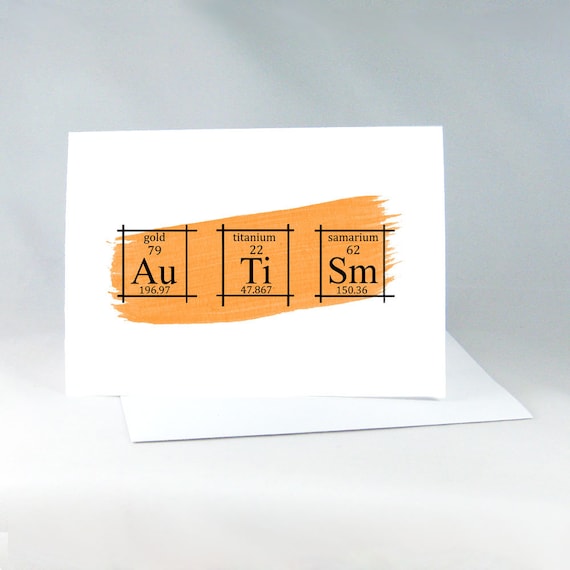 autism card periodic table of the elements science elements art chemistry wall art autism gift card chemistry card science nerds 3002 - Periodic Table Autistic autism card periodic table of the elements science elements art chemistry wall art autism gift card chemistry card science nerds 3002 - Periodic Table Autistic