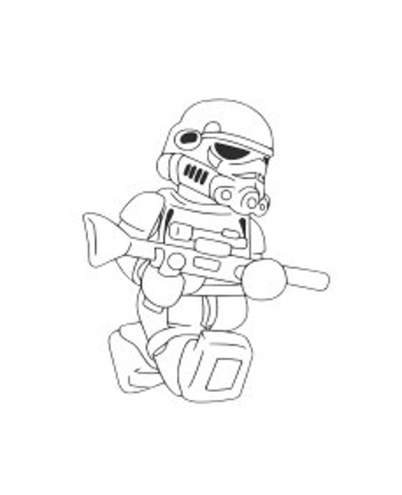 Lego Darth Vader and Storm Trooper SVG Cut Files for Cricut