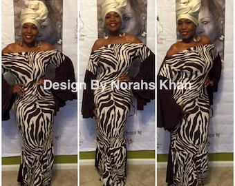 NK Chocolate Zebra Dress