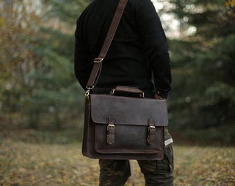 Messenger bag/ Leather Satchel/ Womens Satchel/ Leather Messenger/ Laptop Messenger/ Leather Crossbody/ Crossbody Bag/ Messenger Bag