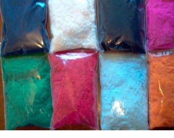 Flocking Powder 1 oz Pkg - 50 Colors Available!!! You Choose the Color You Want!
