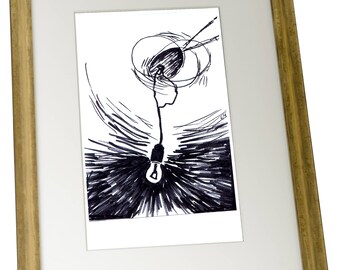 Original Art Print 'Boombully Light' in Print or Poster Size