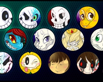 Undertale - Button Set