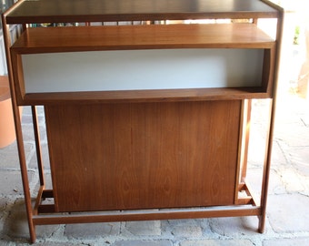 Poul Heltborg Danish Mid century teak bar
