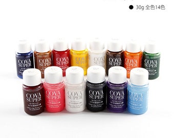 High-Gloss Side Edge Oil Painting Dye DIY Handmade Leather Leathercraft Leather Seiwa Japan
