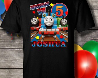 Thomas and Friends Birthday shirt, Thomas and Friends, Thomas Birthday, Thomas , Birthday Shirt, Thomas Shirt, Train, T shirt