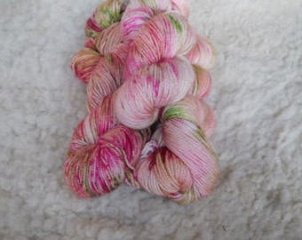Through The Garden Hand Dyed Sock yarn