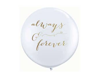 NEW! Always & Forver 16" Balloon - 1 pc.