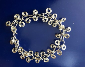 Sterling Egyptian Coil Bracelet