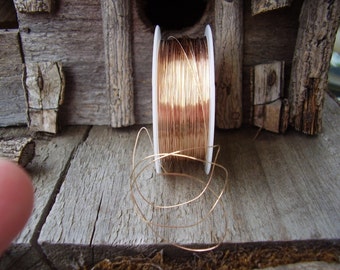 30 gauge 14K gold filled wire 15 feet