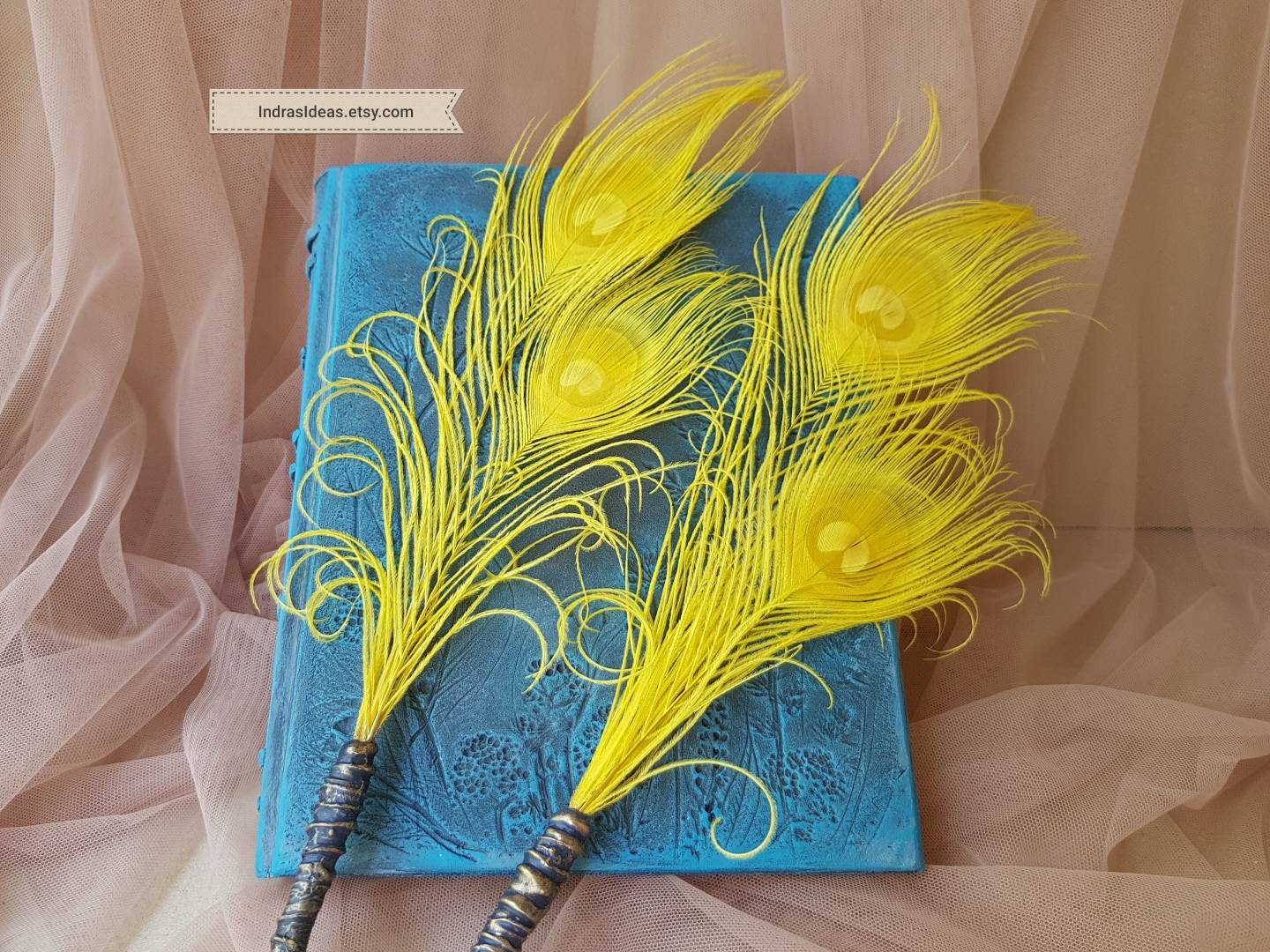 Peacock Wedding Feather Pen Peacock Party Decorations Beauty